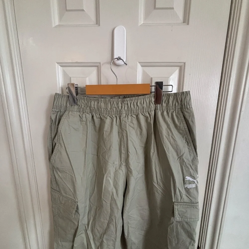 mens puma tan athletic pants + accepting offers - Picture 6 of 8